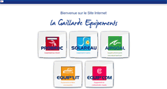Desktop Screenshot of la-gaillarde-equipements.fr