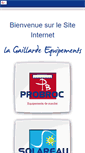 Mobile Screenshot of la-gaillarde-equipements.fr